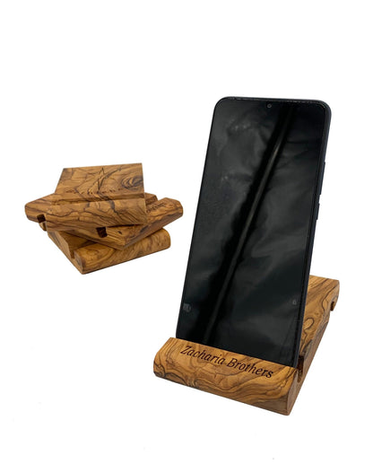 Olive Wood Phone StandShenandoah Homestead Supply715407464200