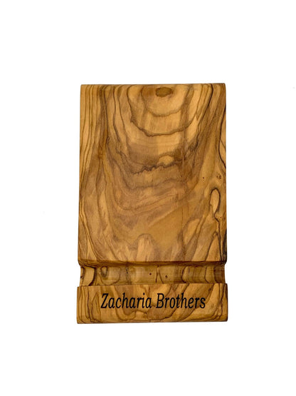 Olive Wood Phone StandShenandoah Homestead Supply715407464200